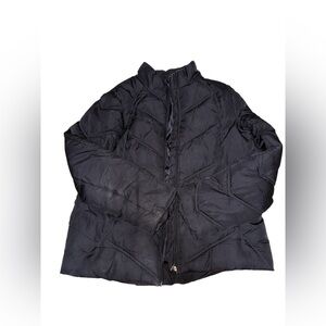 Athletic Works Shiny Black Jacket